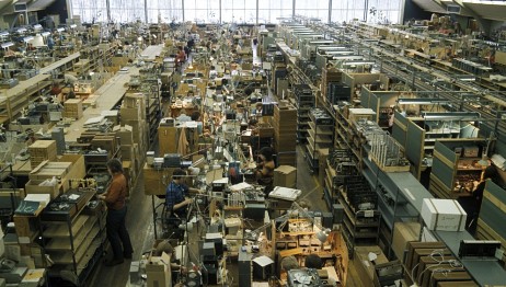 Tandbergs Radiofabrikk (Foto: Erik Thorberg / NTB/Scanpix)